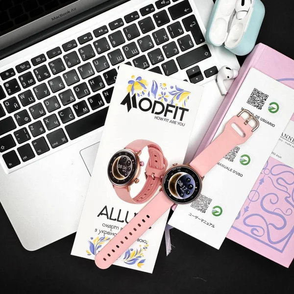 Смарт часы Modfit Allure Gold-Pink фото 7