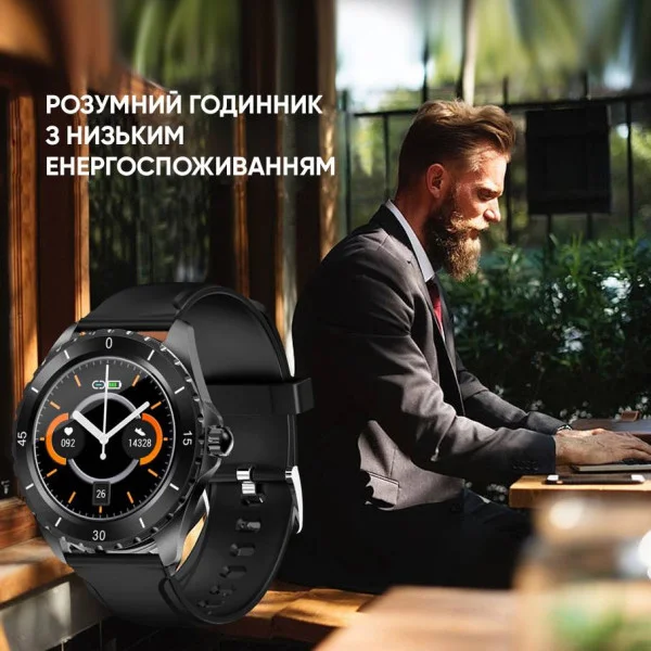 Розумний годинник Modfit ProTrainer GPS White фото 18