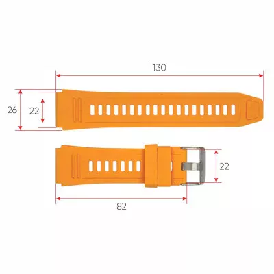 Ремешок для смарт часов K59 Orange