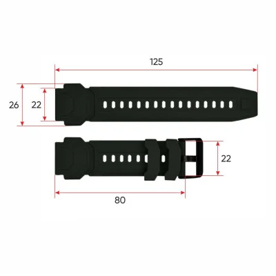 Ремешок для смарт часов C20 Black