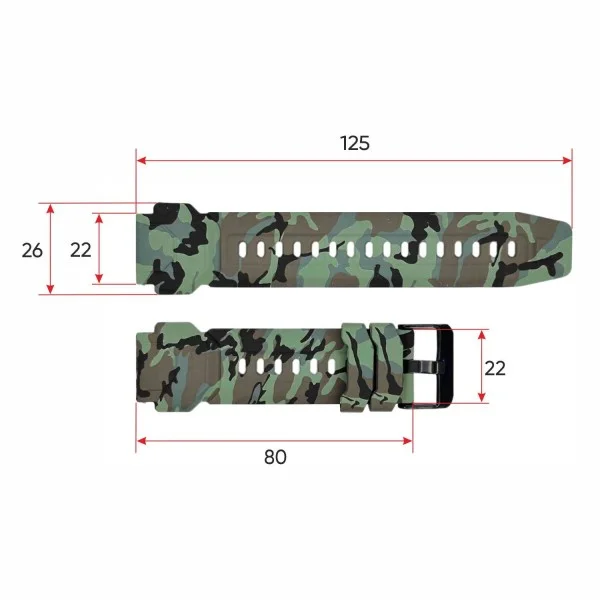 Ремешок для смарт часов Modfit Warrior Camo Green фото 4