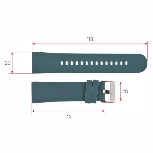 Ремінець для смарт годинника Modfit Business Blue фото 4