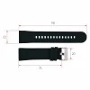 Ремінець для смарт годинника ZL02D Black фото 4