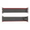 Нейлоновий ремінець 42/44/45/49 мм Grey-Red