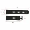 Ремешок для смарт часов K28H Black фото 4