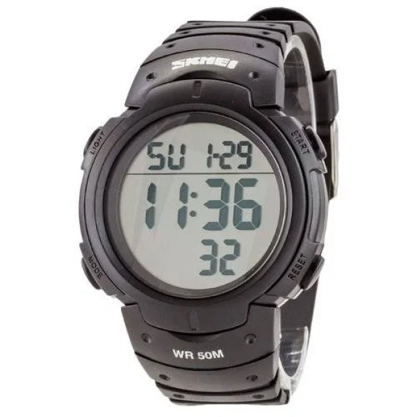 Чоловічий годинник Skmei 1068 All Black фото 1