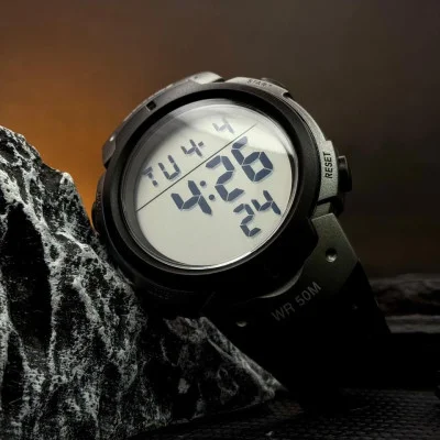 Чоловічий годинник Skmei 1068TN Titanium