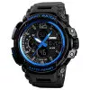 Чоловічий годинник Skmei 1343 Black-Blue фото 2