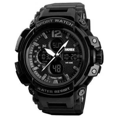 Чоловічий годинник Skmei 1343 All Black