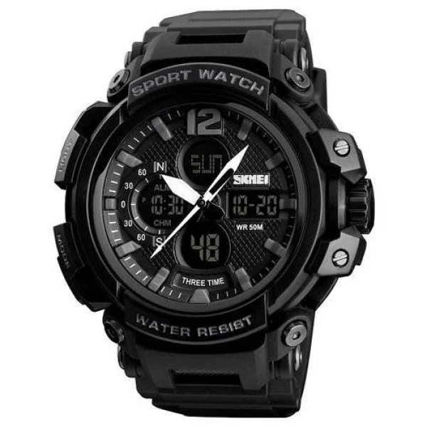 Мужские часы Skmei 1343 All Black фото 1