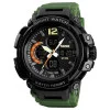 Чоловічий годинник Skmei 1343 Black-Militari Wristband фото 2