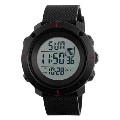 Чоловічий годинник Skmei 1213 Black-Red