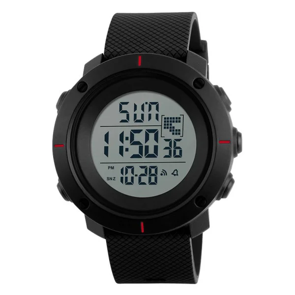 Мужские часы Skmei 1213 Black-Red фото 1