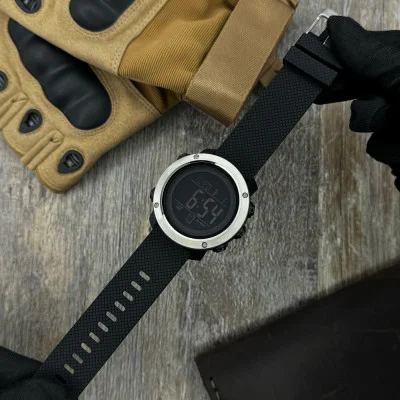 Чоловічий годинник Skmei 1416BKBK Black-Black