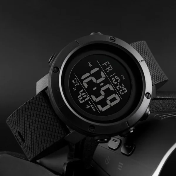 Чоловічий годинник Skmei 1416BKBK Black-Black фото 7