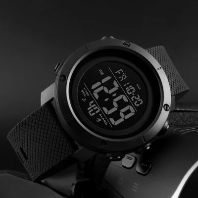 Чоловічий годинник Skmei 1416BKBK Black-Black