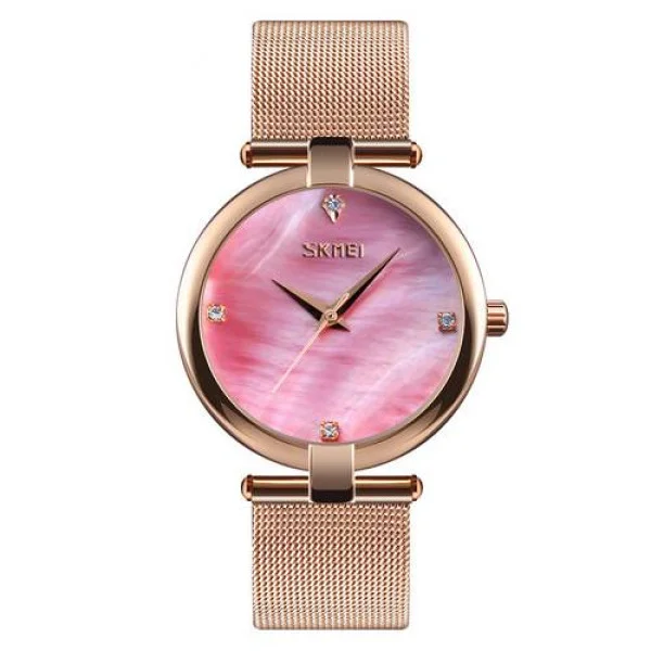 Жіночий годинник Skmei 9177 Cuprum-Pink фото 1