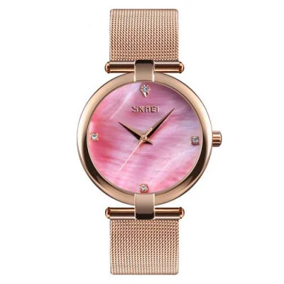 Жіночий годинник Skmei 9177 Cuprum-Pink