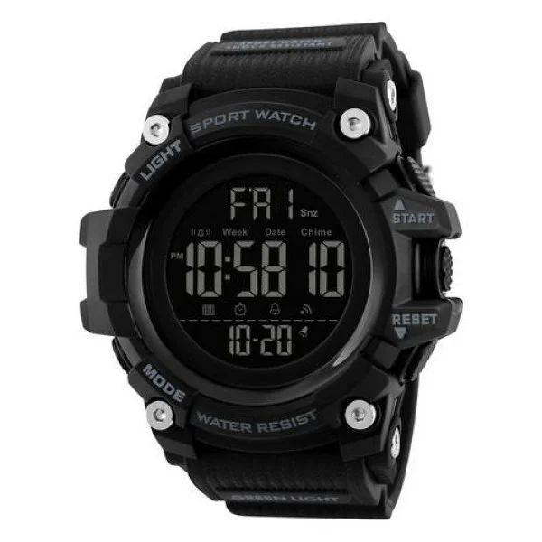 Чоловічий годинник Skmei 1384 Black фото 1