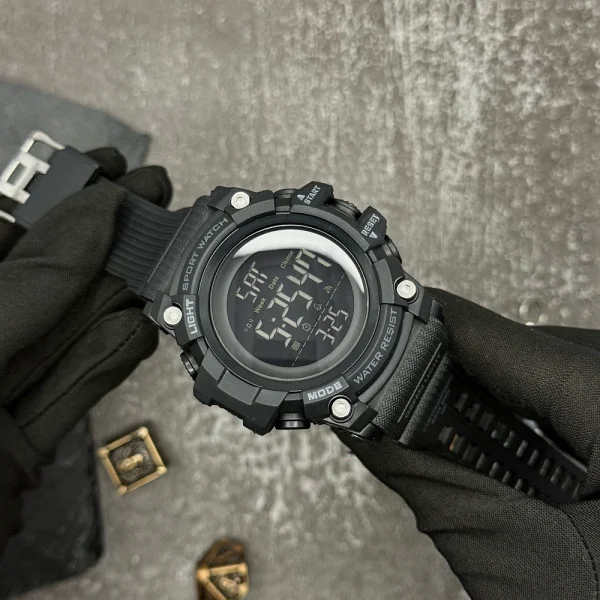 Чоловічий годинник Skmei 1384 Black фото 4