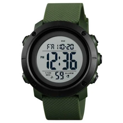 Мужские часы Skmei 1426AGWT Army Green-White