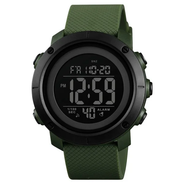 Чоловічий годинник Skmei 1426AGBK Army Green-Black фото 1
