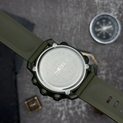 Чоловічий годинник Skmei 1426AGBK Army Green-Black