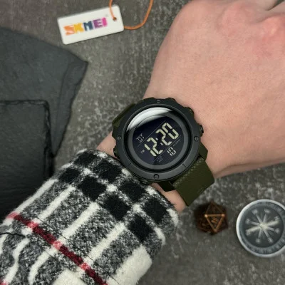 Чоловічий годинник Skmei 1426AGBK Army Green-Black