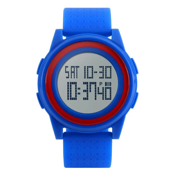 Жіночий годинник Skmei 1206 Blue-Red фото 1