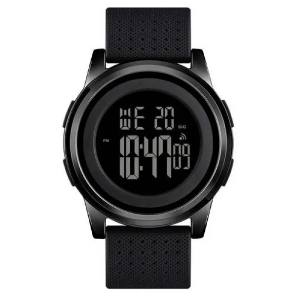 Чоловічий годинник Skmei 1502 All Black фото 1