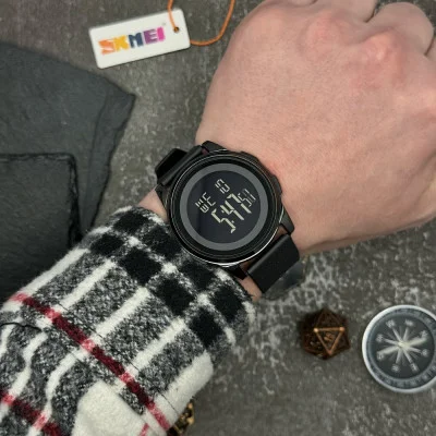 Чоловічий годинник Skmei 1502 All Black