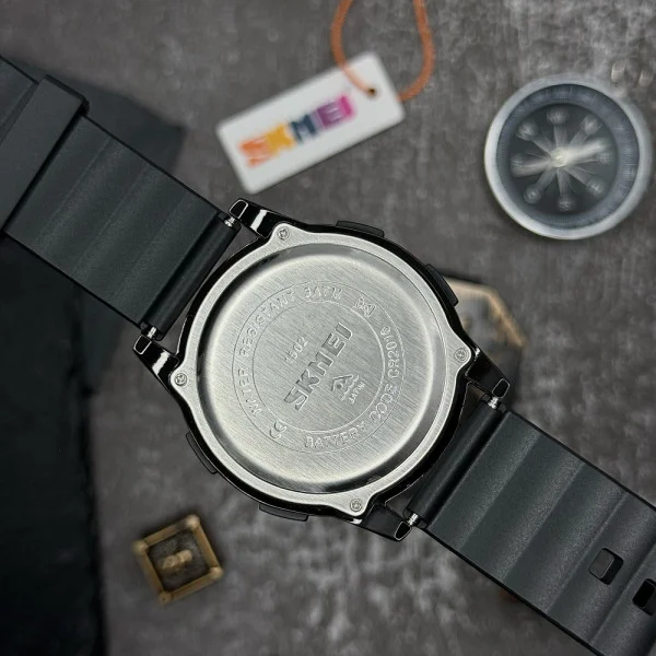 Чоловічий годинник Skmei 1502 All Black фото 7