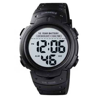 Чоловічий годинник Skmei 1560 Black-Gray