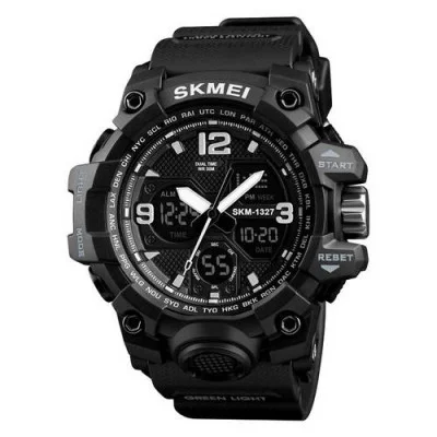 Чоловічий годинник Skmei 1327BK All Black