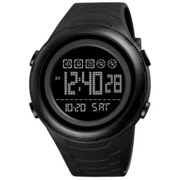 Чоловічий годинник Skmei 1674 All Black фото 1
