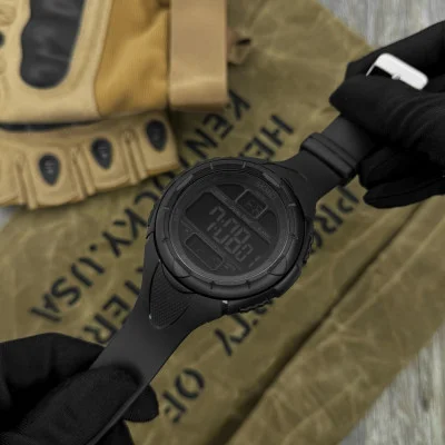 Чоловічий годинник Skmei 1656 All Black