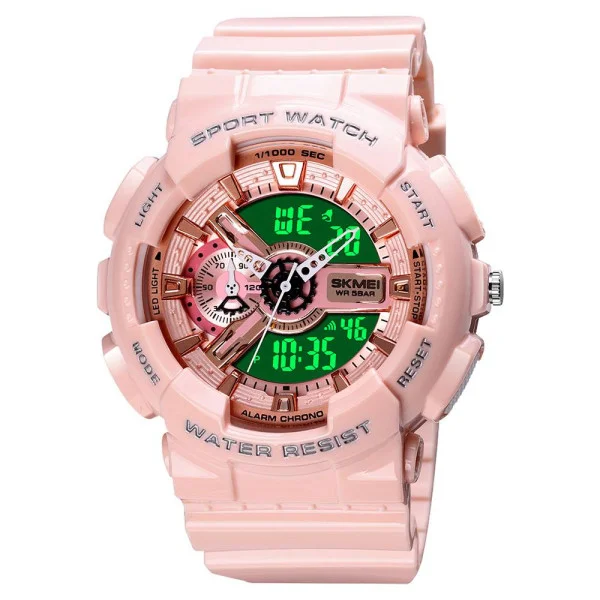 Жіночий годинник Skmei 1688 Pink-Cuprum фото 1
