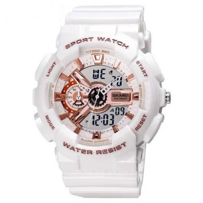 Жіночий годинник Skmei 1688 White-Cuprum
