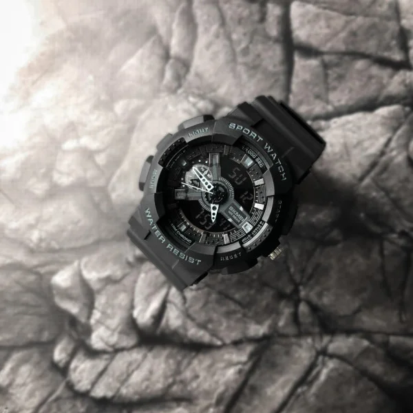 Мужские часы Skmei 1688 All Black. фото 6
