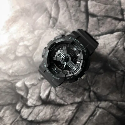 Чоловічий годинник Skmei 1688 All Black.