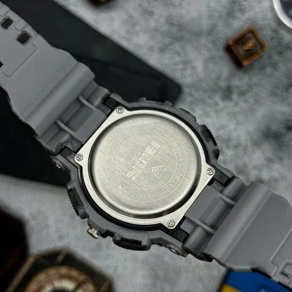 Чоловічий годинник Skmei 1688CMGY Camo Gray. фото 10
