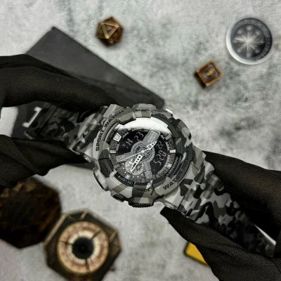 Чоловічий годинник Skmei 1688CMGY Camo Gray.
