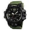 Чоловічий годинник Skmei 1155 Black-Military фото 2