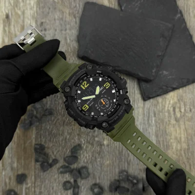 Чоловічий годинник Skmei 1637AG Army Green