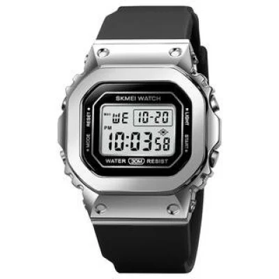 Чоловічий годинник Skmei 1796 Silver-Black