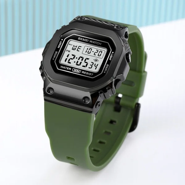 Мужские часы Skmei 1796 Military-Black фото 4