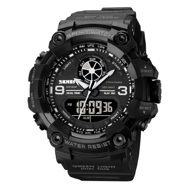 Мужские часы Skmei 1818 Black. фото 1