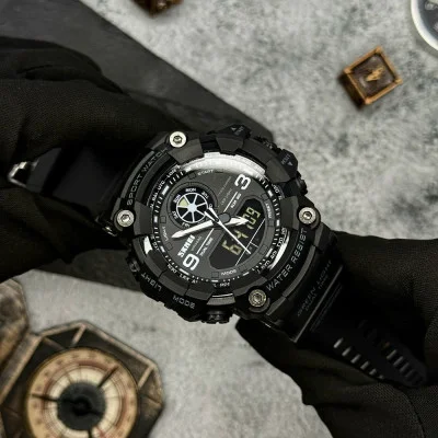Чоловічий годинник Skmei 1818 Black.