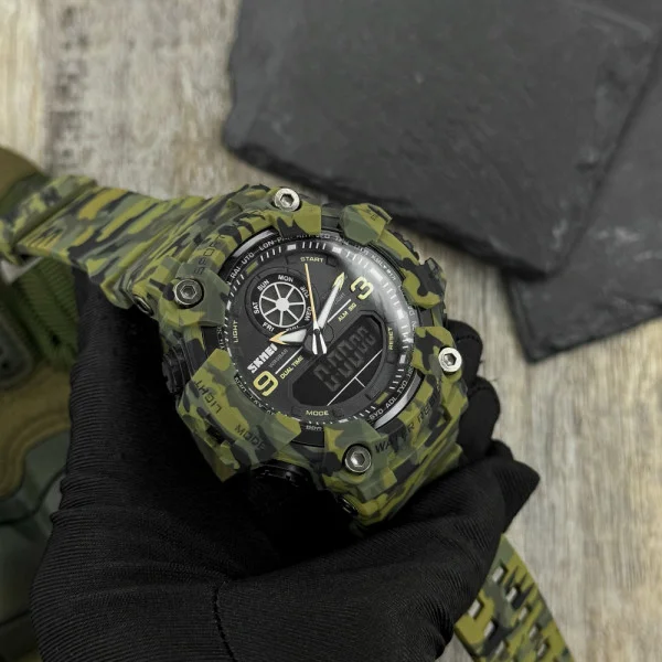 Мужские часы Skmei 1818 Military. фото 7