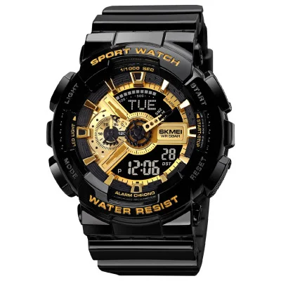 Мужские часы Skmei 1834 Black-Gold